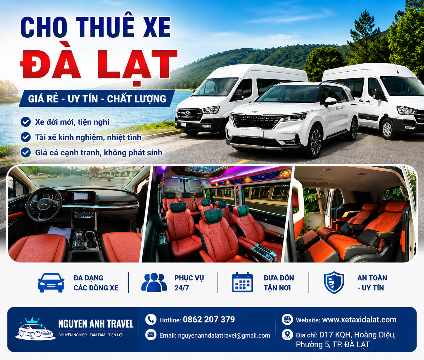 cho thue xe da lat gia re